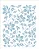 MOLDE VAZADO/ESTENCIL 20X25CM FLORES DO CAMPO II - Imagem 2