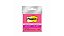 Bloco Adesivo Rosa Post-it 76mm x 76mm - Imagem 1
