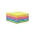 Bloco Adesivo 76x76mm 7 Cores 400 Folhas - Imagem 1