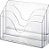 Organizador Triplo Office Cristal Selado - Imagem 1