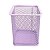 PORTA LAPIS QUADRADO ARAMADO LILAS PASTEL - Imagem 1