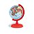 Globo Terrestre Baby Político 10cm Vermelho - Imagem 1