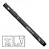 Caneta Uni Pin 0.1mm Cinza Escuro - Imagem 2