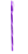 Caneta Bazze Wave 0.7 Fashion Roxo - Imagem 1