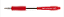 Caneta Super Grip 0.7mm Vermelho - Imagem 1