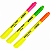 MARCA TEXTO 2 EM 1 AMARELO - CORES ALEATORIAS - Imagem 1