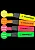 MARCA TEXTO STABILO BOSS NEON ESTOJO COM 4 CORES - Imagem 2
