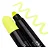 Marca Texto Faber-Castell Gel Super Soft Amarelo - Imagem 2