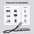ADAPTADOR HUB USB-C/RJ45/3XUSB 3.0 - Imagem 2