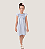 Vestido Mariah Azul Bebê - Imagem 1