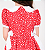 Vestido Laís Estrelas Vermelho - Imagem 4