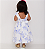 Vestido Amora Floral Grande Azul - Imagem 2