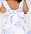 Vestido Amora Floral Grande Azul - Imagem 5