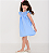 Vestido Mariah Azul Bordado Laço - Imagem 3