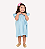 Vestido Mariah Camisaria Azul - Imagem 1
