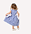 Vestido Yolanda Vichy Azul - Imagem 2