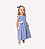 Vestido Yolanda Vichy Azul - Imagem 3