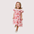 Vestido Mia Toile de Jouy Vermelho - Imagem 4