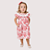 Vestido Mia Toile de Jouy Vermelho - Imagem 1