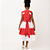 Vestido Luisa Vermelho e Branco - Imagem 2