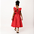 Vestido Aurora Vermelho - Imagem 2