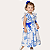 Vestido Verônica Toile de Jouy Azul - Imagem 2