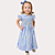 Vestido Luna Floral Azul - Imagem 3