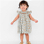 Vestido Mariah Floral Bordado Marrom - Imagem 1