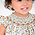 Vestido Mariah Floral Bordado Marrom - Imagem 3