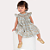 Vestido Mariah Floral Bordado Laranja - Imagem 1