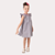 Vestido Mariah Vichy Mini Rococó Terra - Imagem 1