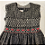 Vestido Dulce Flanela Bordado Vermelho - Imagem 2