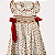 Vestido Isadora Floral Vermelho - Imagem 1
