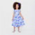 Vestido Luisa Toile de Jouy Azul - Imagem 3