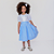 Vestido Malu Floral Azul - Imagem 1