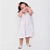 Vestido Mariah Flores Rosa - Imagem 1