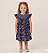 Vestido Mariah Floral Marinho - Imagem 1