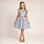 Vestido Deia Floral Liberty Azul - Imagem 1
