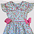 Vestido Deia Floral Liberty Azul - Imagem 3
