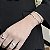 Bracelete fechado com zircônias - Imagem 3
