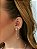 Brinco earline de bolinhas - Imagem 4