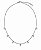 Choker veneziana sete zircônias rose - Imagem 1