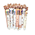 Caneta Ursinho 10 cores - Imagem 1