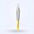 Pinça Adson com Dente e Vídea 12cm - Imagem 1