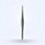 Pinça Cushing Reta com Dente 18cm - Imagem 1