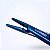 Porta Agulha Crile com Vídea Azul 14cm - Imagem 2