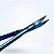 Tesoura Castroviejo Curva Azul 16cm - Imagem 2