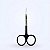 Tesoura Iris com Cabo Preto 12cm UPMED - Imagem 1