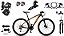 Bicicleta 29 Ksw Shimano Altus 24v Freio Hidráulico E Trava - Imagem 3