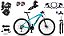 Bicicleta 29 Ksw Shimano Altus 24v Freio Hidráulico E Trava - Imagem 2